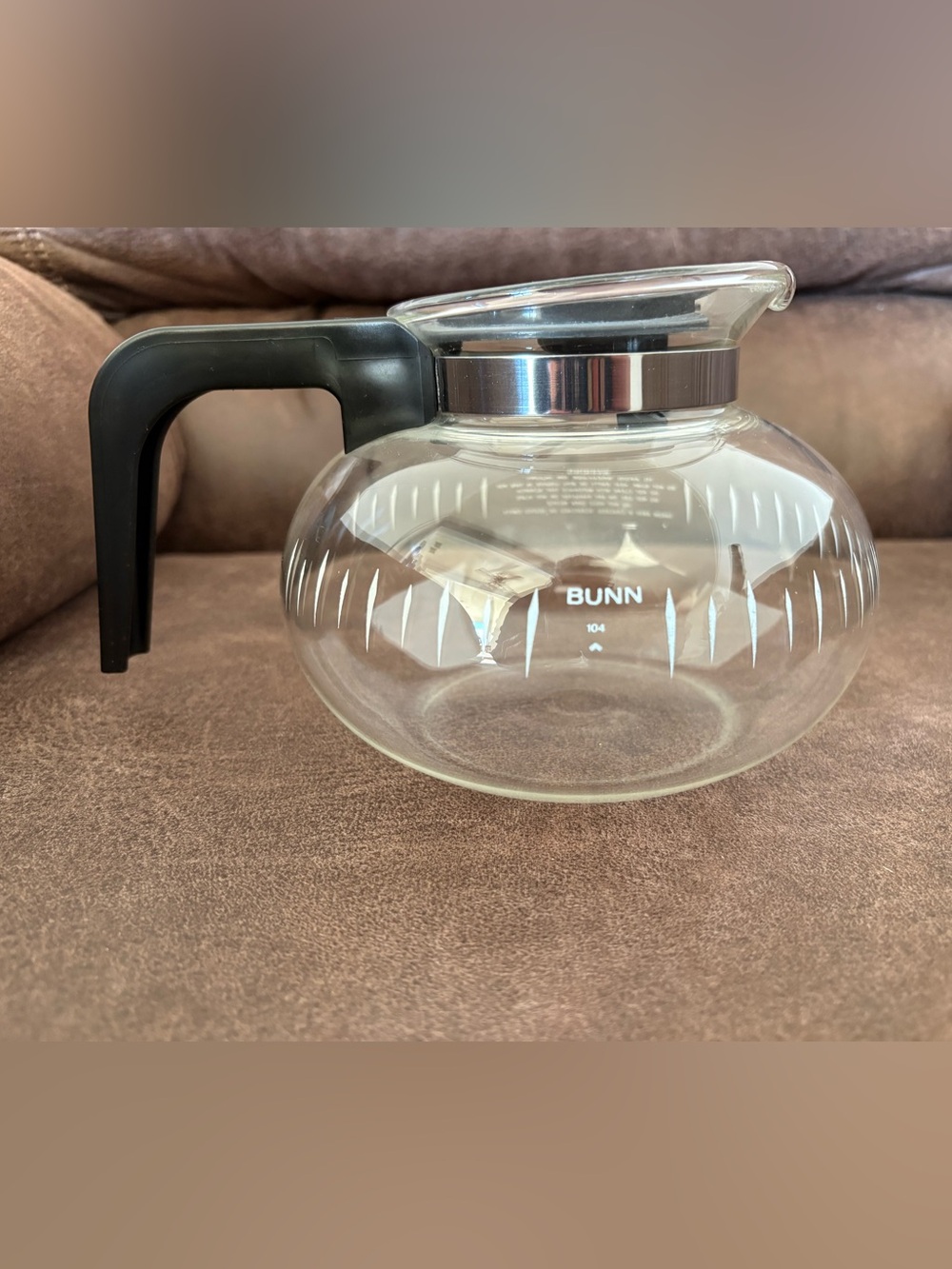 Bunn Pour O-Matic 6-Cup Replacement Glass Coffee Pot Decanter Carafe Server 104
